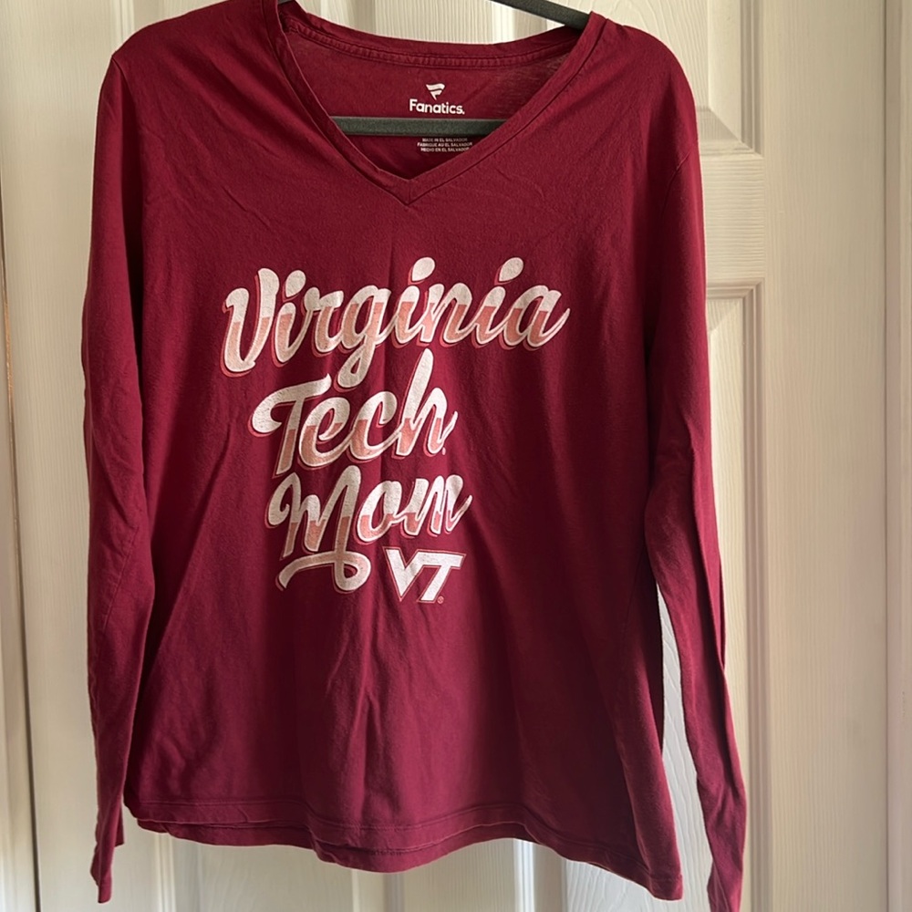 Long sleeve Virginia Tech tee